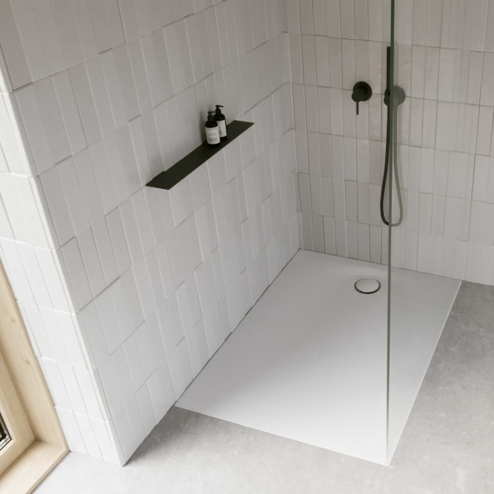 Bette Ultra Space Duschwanne 160 × 100 × 2,5 cm mit BetteAntirutsch Pro
