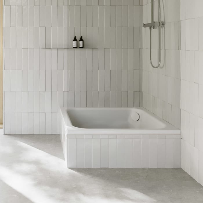 Bette Delta Duschwanne tief 80 x 80 x 28 cm