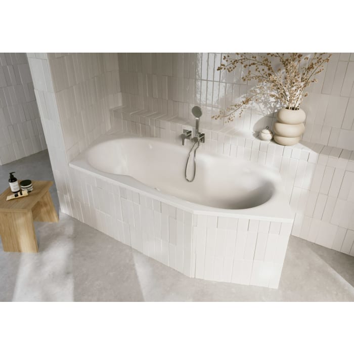 Bette Metric Sechseckbadewanne 206 x 90 x 45 cm