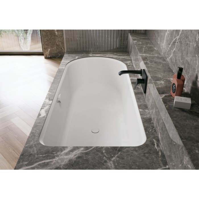 Bette Ocean Badewanne 170 x 70 cm, Überlauf vorn
