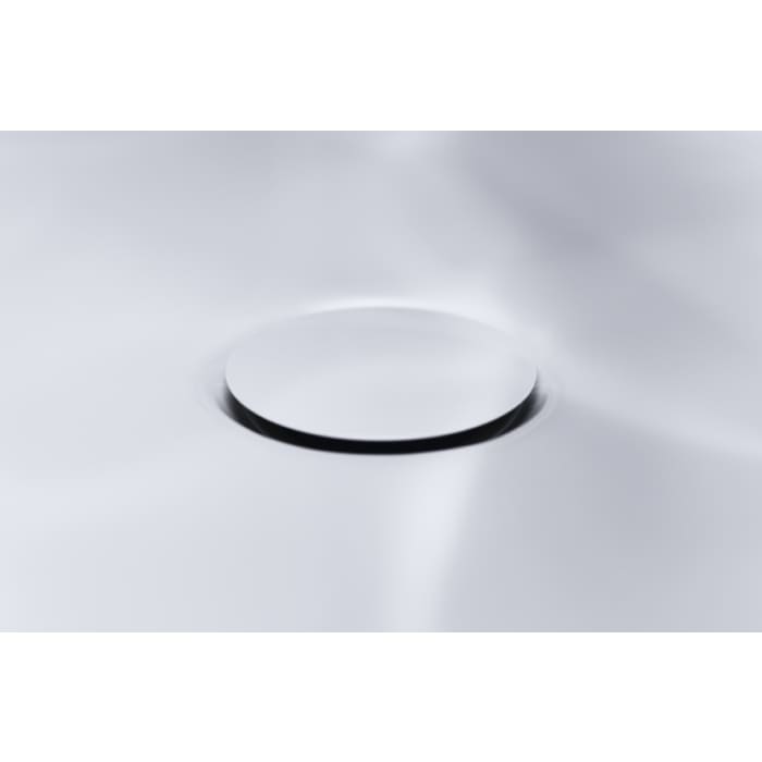 Bette BetteMono Flow Ab- und Überlaufgarnitur mit Zulauf Silhouette, emailliert