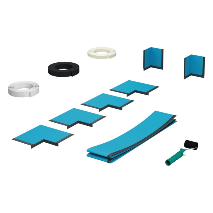 Bette Dichtsystem Pro für bodenebene Montage von Duschwannen