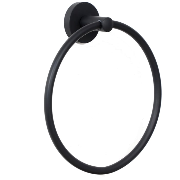 Bravat Varuna mattschwarz Handtuchring