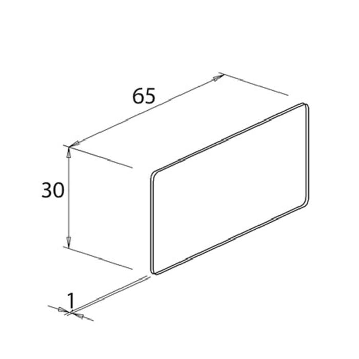 Bravat Sichtblende für Körbe und Eimer