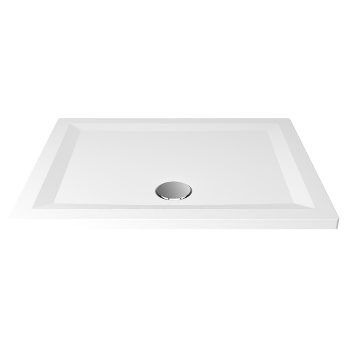 Breuer Flat Line Design Rechteckduschwanne 75 x 90 cm
