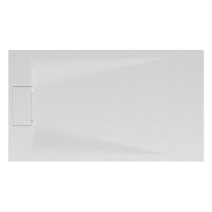 Breuer Lite-Line Steinoptik Rechteckduschwanne 80 x 120 cm