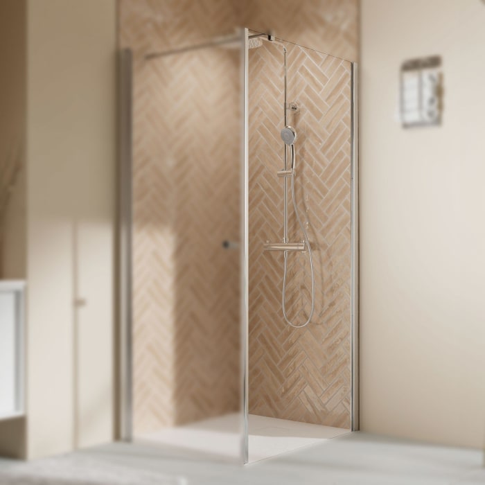 Breuer ELANA 2.0 Seitenwand rechts 90 cm für Drehtür 1425