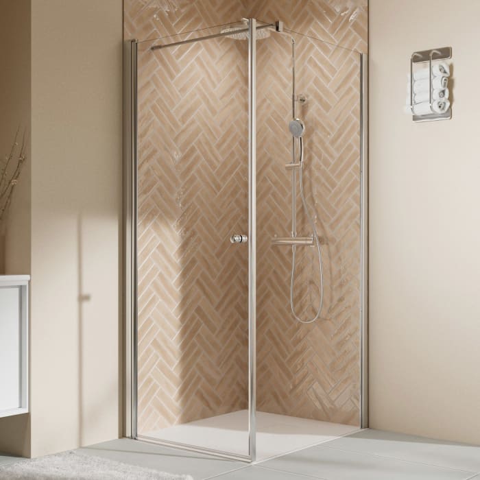 Breuer ELANA 2.0 Seitenwand rechts 90 cm für Drehtür 1425