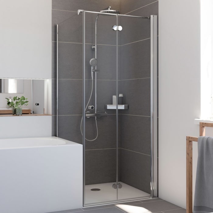 Breuer ELANA KOMFORT Badewannenseitenwand links BSW 80 cm