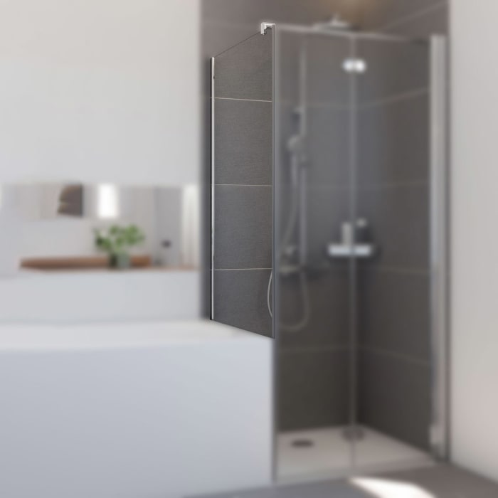 Breuer ELANA KOMFORT Badewannenseitenwand links BSW 80 cm