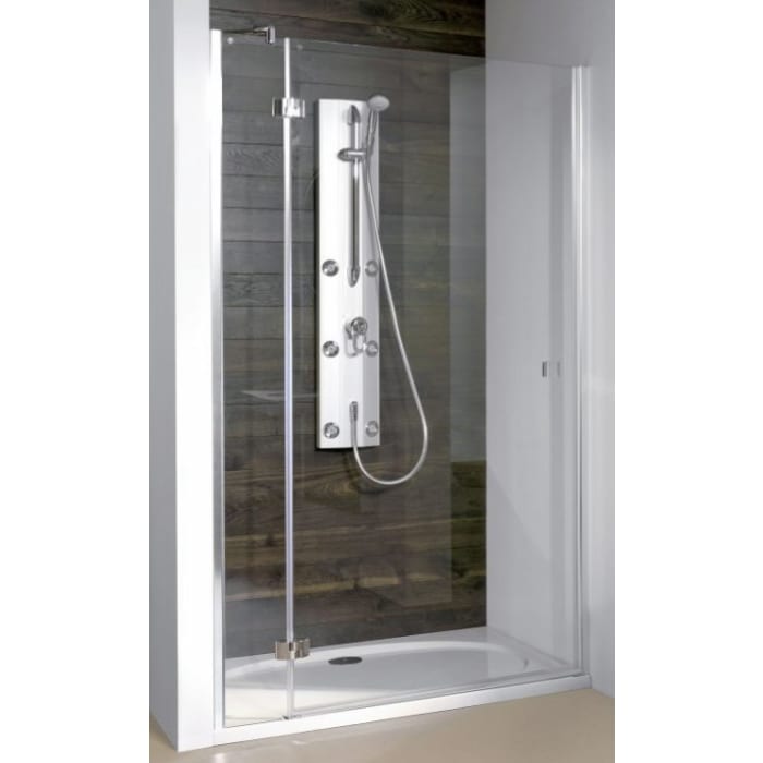 Breuer Espira Drehtür für Nische DTN 90 x 195 cm, Anschlag links mit CER+ Beschichtung