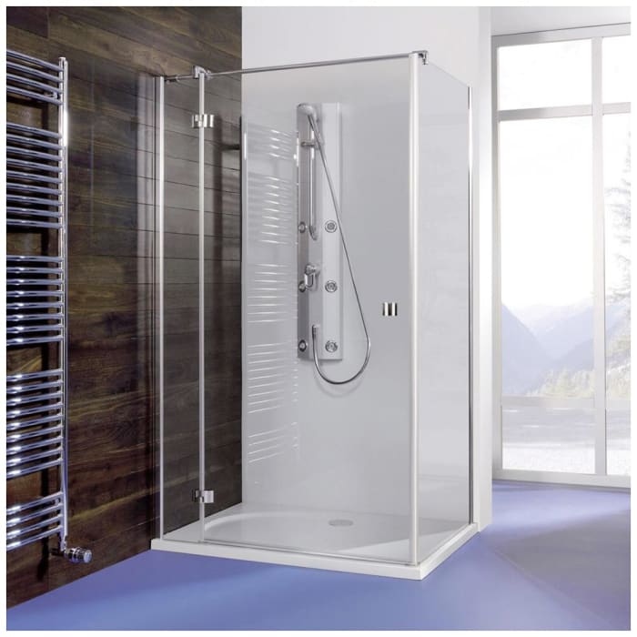 Breuer Espira Seitenwand für Drehtür SW 90 x 195 cm, mit CER+ Beschichtung