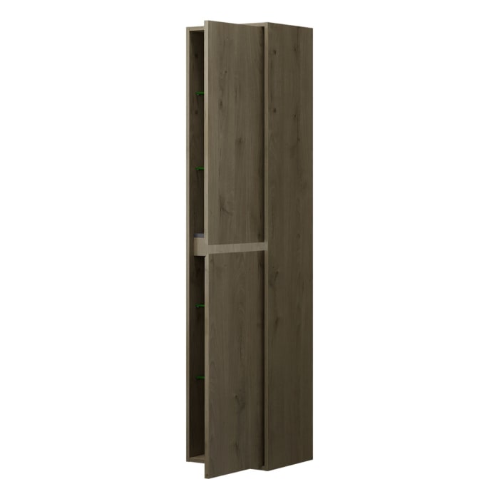 burgbad Devio Hochschrank 40 x 33 x 176 cm, Türanschlag rechts