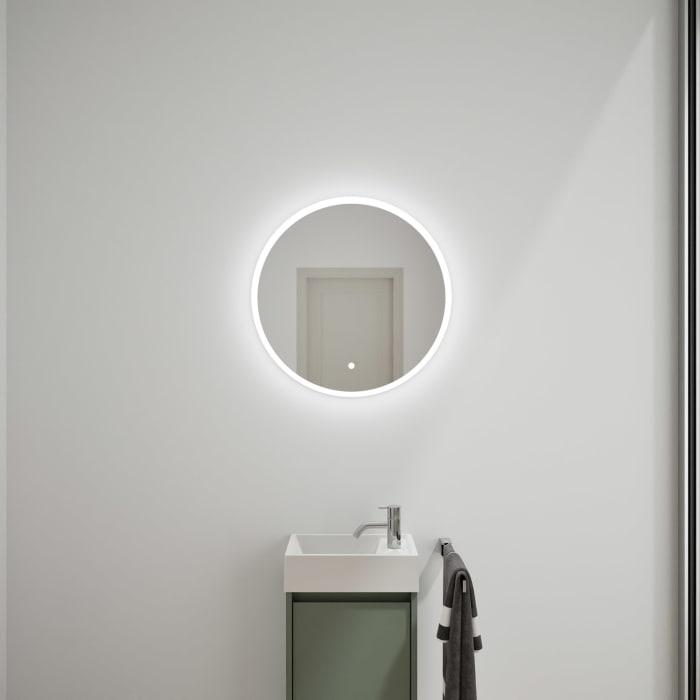 burgbad Devio Leuchtspiegel Ø 60 cm