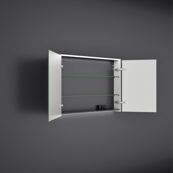 burgbad Devio Spiegelschrank 100 x 76,5 cm
