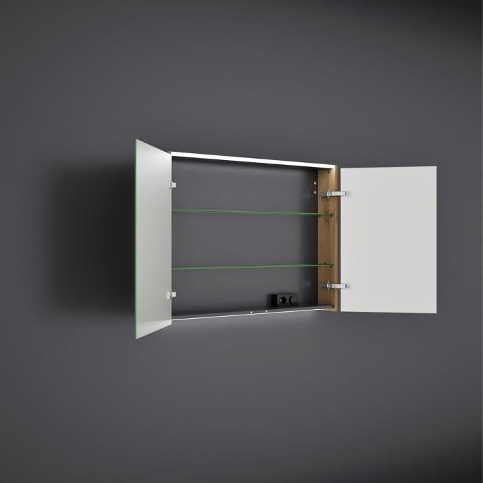 burgbad Devio Spiegelschrank 100 x 76,5 cm