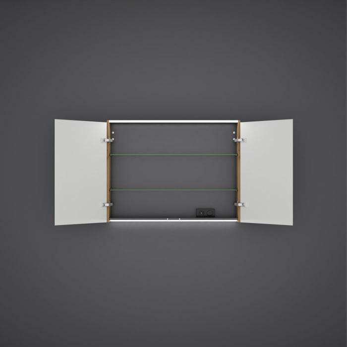 burgbad Devio Spiegelschrank 100 x 76,5 cm
