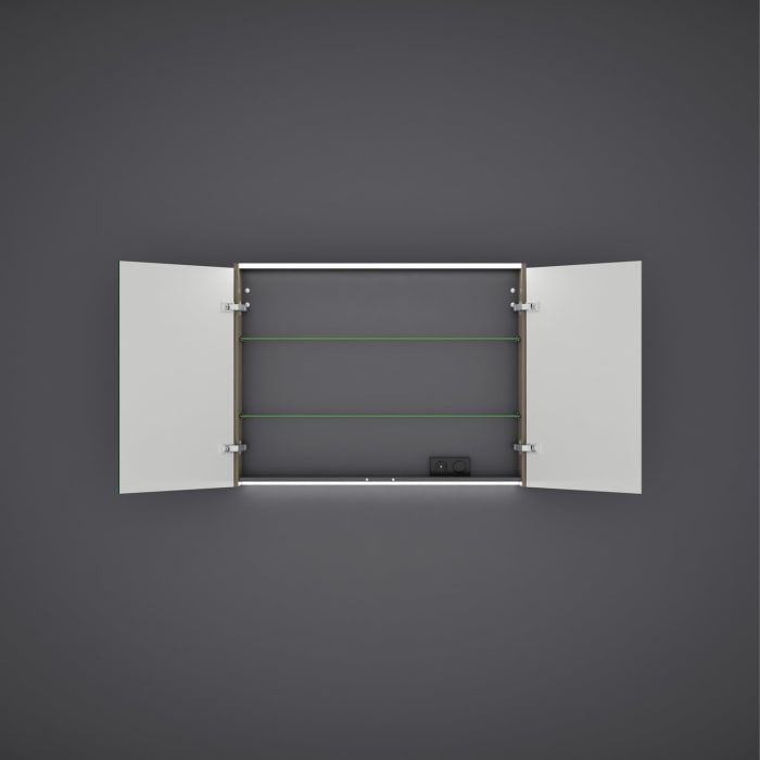 burgbad Devio Spiegelschrank 100 x 76,5 cm