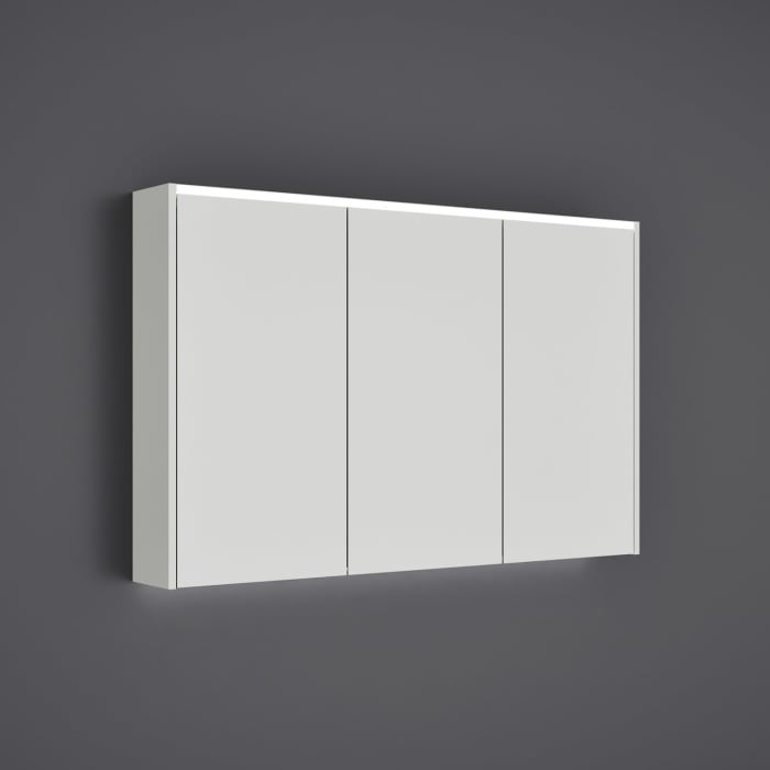 burgbad Devio Spiegelschrank 120 x 76,5 cm, Doppeltür rechts