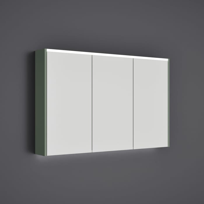burgbad Devio Spiegelschrank 120 x 76,5 cm, Doppeltür rechts