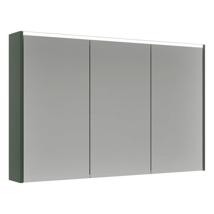 burgbad Devio Spiegelschrank 120 x 76,5 cm, Doppeltür links