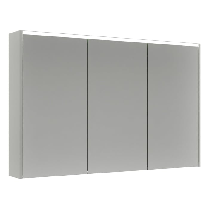 burgbad Devio Spiegelschrank 120 x 76,5 cm, Doppeltür rechts