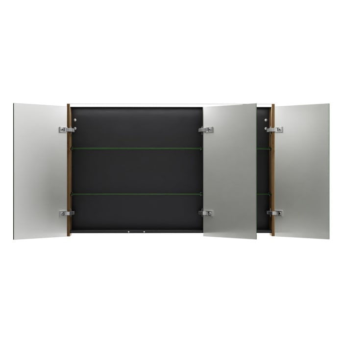 burgbad Devio Spiegelschrank 120 x 76,5 cm, Doppeltür links