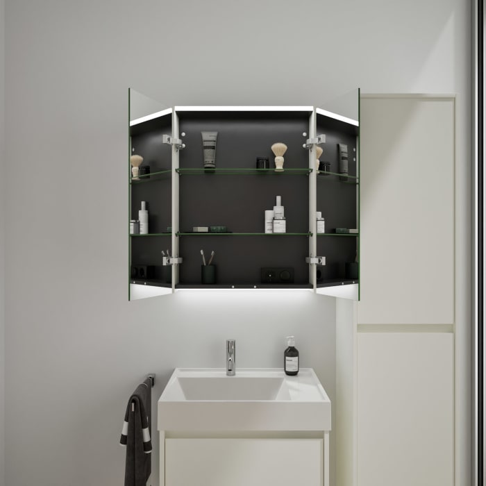 burgbad Devio Spiegelschrank 60 x 76,5 cm