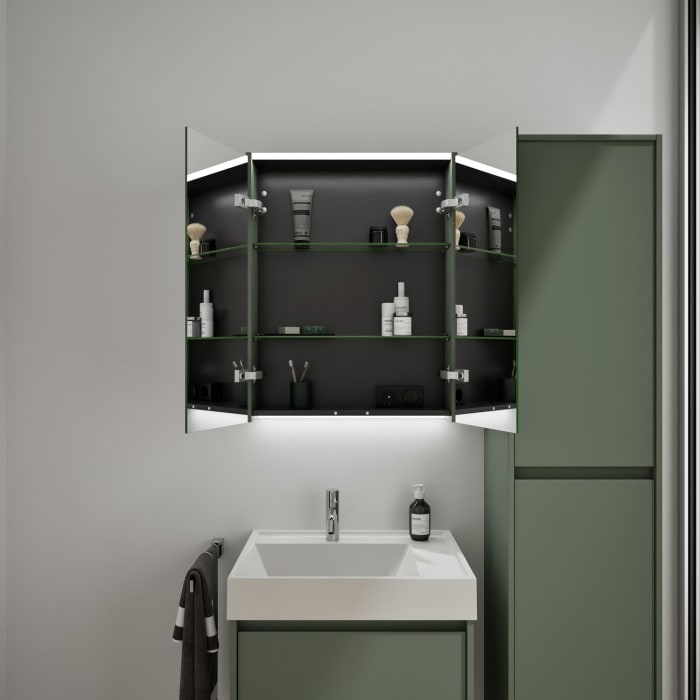 burgbad Devio Spiegelschrank 60 x 76,5 cm