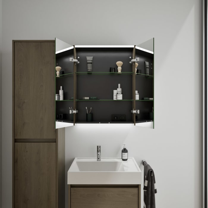 burgbad Devio Spiegelschrank 60 x 76,5 cm