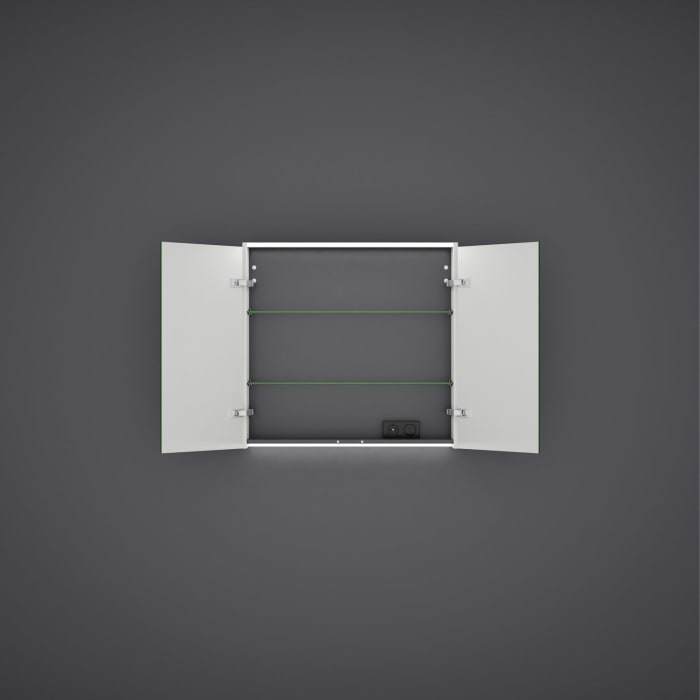 burgbad Devio Spiegelschrank 80 x 76,5 cm