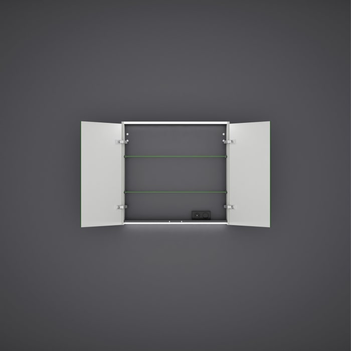 burgbad Devio Spiegelschrank 80 x 76,5 cm