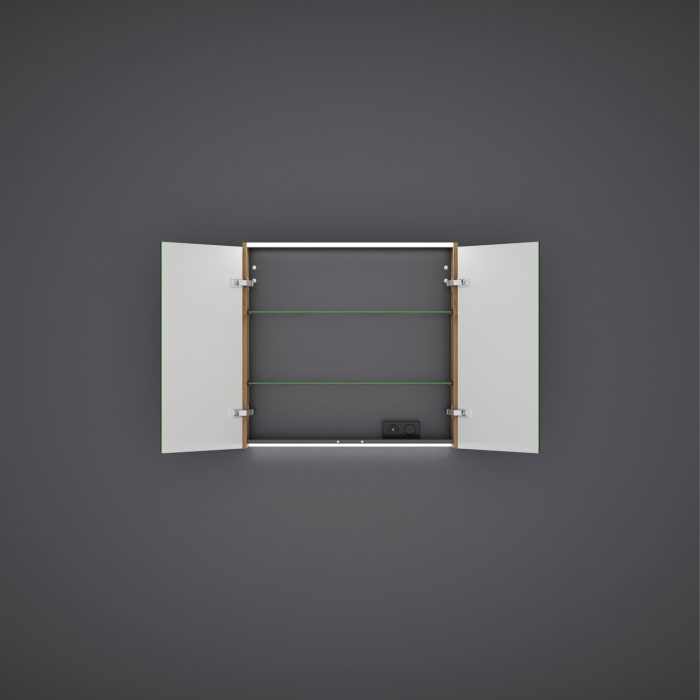 burgbad Devio Spiegelschrank 80 x 76,5 cm