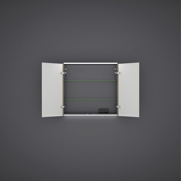 burgbad Devio Spiegelschrank 80 x 76,5 cm