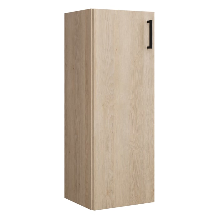 burgbad Eqio Halbhoher Schrank 35 x 32 x 96 cm Links, mit Stangengriff G0234