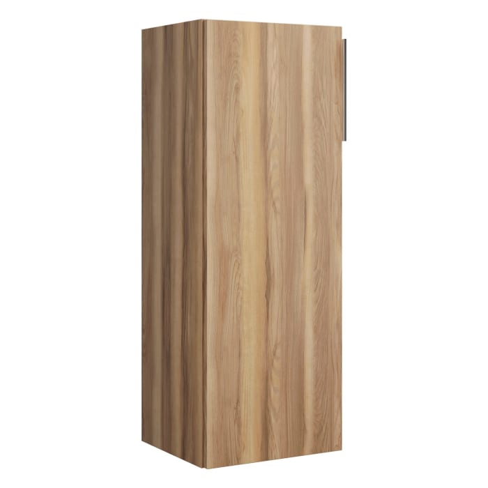 burgbad Eqio Halbhoher Schrank 35 x 32 x 96 cm Links, mit Griffleiste G0251