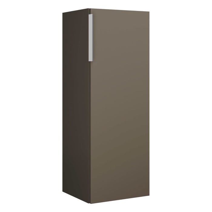 burgbad Eqio Halbhoher Schrank 35 x 32 x 96 cm Rechts, mit Griffleiste G0251