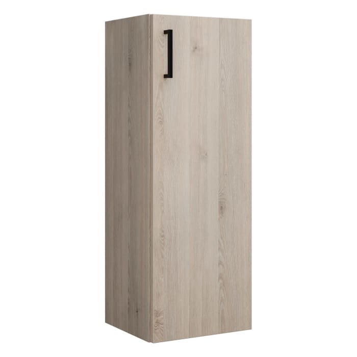 burgbad Eqio Halbhoher Schrank 35 x 32 x 96 cm Rechts, mit Stangengriff G0234