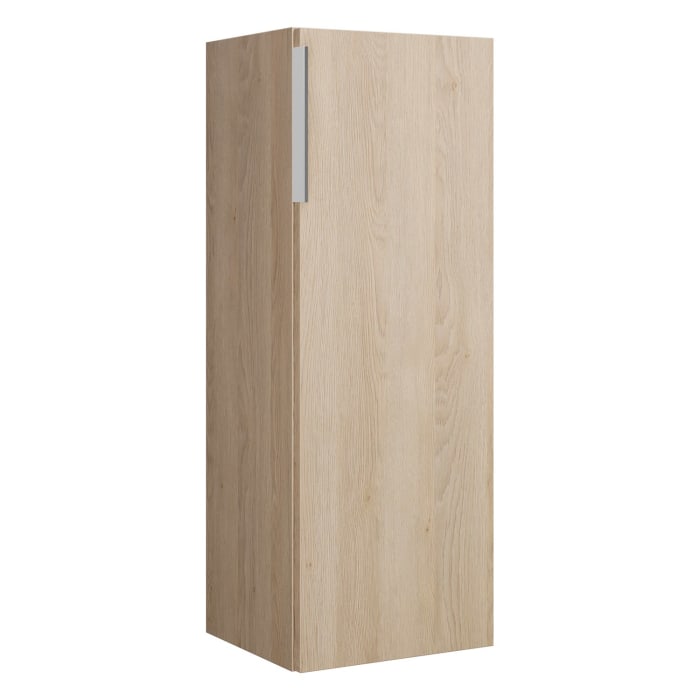 burgbad Eqio Halbhoher Schrank 35 x 32 x 96 cm Rechts, mit Griffleiste G0251