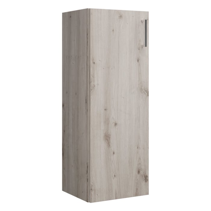 burgbad Eqio Halbhoher Schrank 35 x 32 x 96 cm Links, mit Stangengriff P95