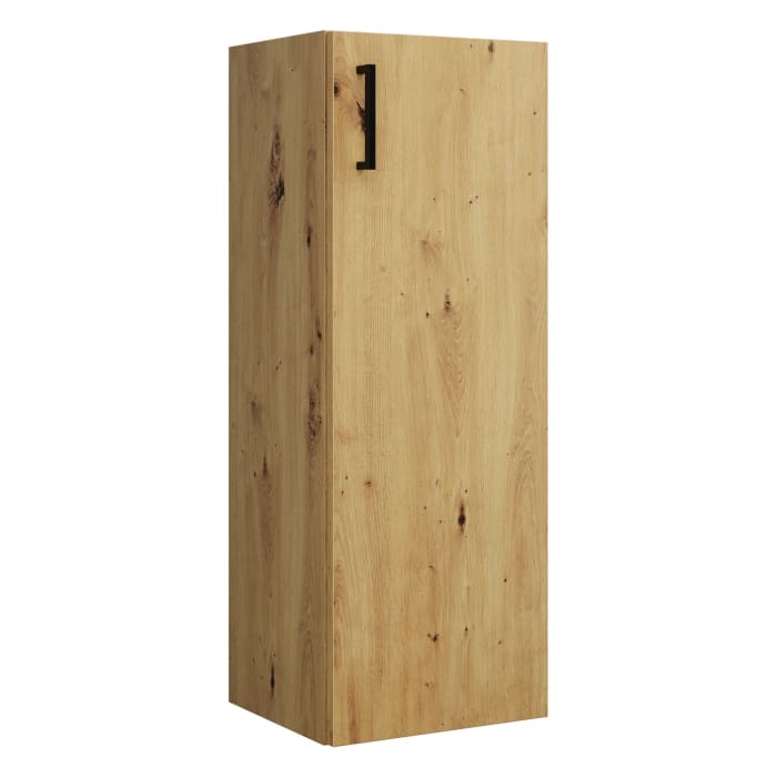 burgbad Eqio Halbhoher Schrank 35 x 32 x 96 cm Rechts, mit Stangengriff G0234