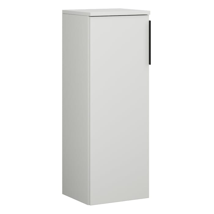 burgbad Eqio Halbhoher Schrank 35 x 32 x 96 cm Links, mit Griffleiste G0252