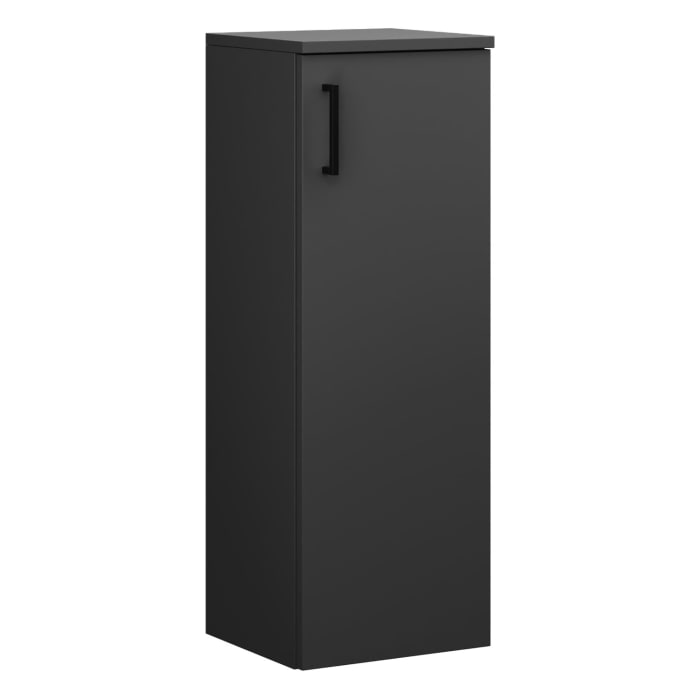 burgbad Eqio Halbhoher Schrank 35 x 32 x 96 cm Rechts, mit Stangengriff G0234