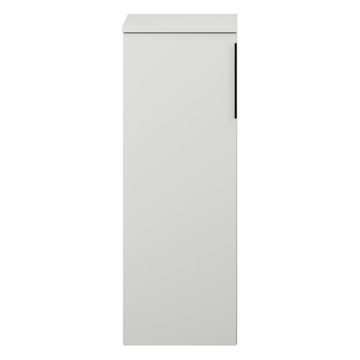 burgbad Eqio Halbhoher Schrank 35 x 32 x 96 cm Links, mit Griffleiste G0252