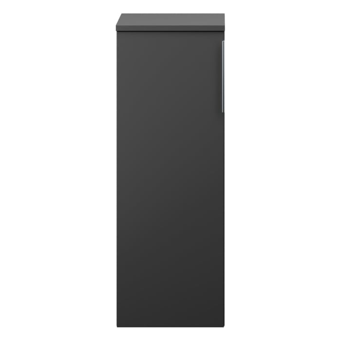 burgbad Eqio Halbhoher Schrank 35 x 32 x 96 cm Links, mit Griffleiste G0251