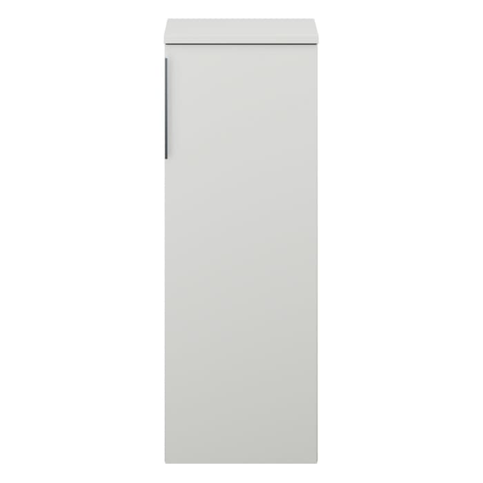 burgbad Eqio Halbhoher Schrank 35 x 32 x 96 cm Rechts, mit Griffleiste G0251