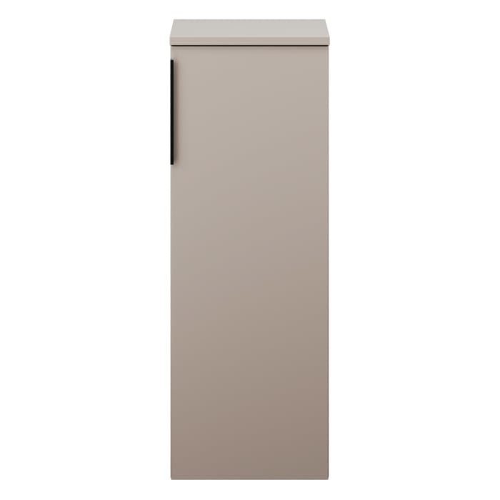 burgbad Eqio Halbhoher Schrank 35 x 32 x 96 cm Rechts, mit Griffleiste G0252