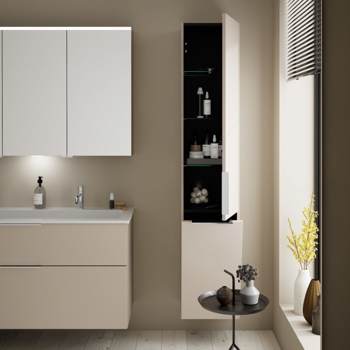 burgbad Eqio Hochschrank 35 x 32 x 176 cm Rechts, mit Griff G0146