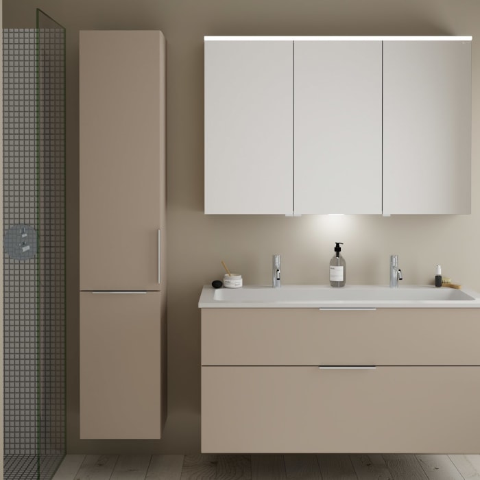 burgbad Eqio Hochschrank 35 x 32 x 176 cm Links, mit Griff G0146