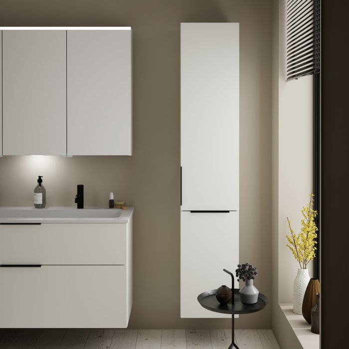 burgbad Eqio Hochschrank 35 x 32 x 176 cm Rechts, mit Griff G0200